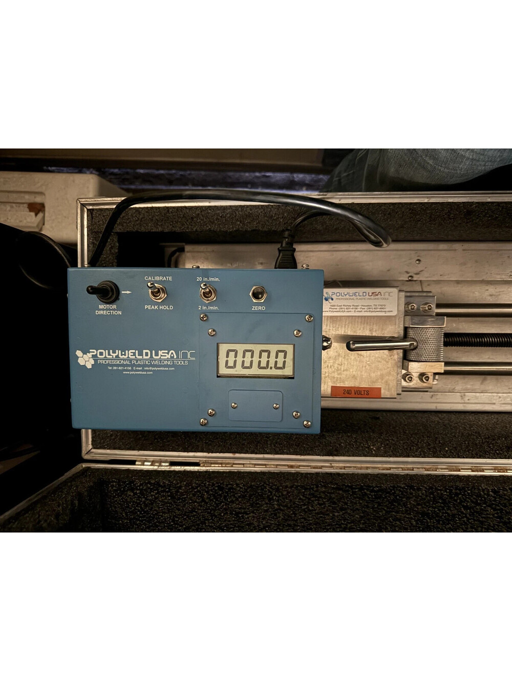 POLYWELD USA MEEZAN LT TENSIOMETER Read Description